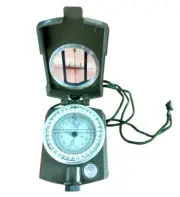 Winkel Military Scout Compass Green Camo Style Neck Strap location Determination