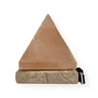 USB Himalayan Salt Lamp Pyramid Crystal Colour Changing LED Light