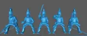 Russian Dragoon 1811-15 rgt - 5 minis - Great for Table Top War Games And Diora