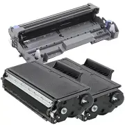 1 x DR520 Drum + 2 x TN580 Toner for Brother HL-5240 HL-5250 HL-5270DN HL-5280