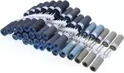 KONTONTY 10pcs Sandpaper Polished Rods for Jewelry Polishing Grit Buffing Tools Stick for Fine Detailing Compatible Electric Pneumatic Grinders for