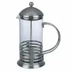 Stainless Steel Glass French Press Plunger Coffee Tea Maker 2-Cup 4-Cup 6-Cup