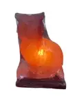 Himalayan Salt Lamp Owl Includes Power Cord + Globe