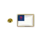 pins pin's flag national badge metal lapel hat button vest christian