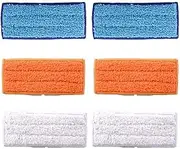 Replacement 6 Packs Washable Mopping Pads Wet Damp Dry Sweeping Pads for iRobot Braava Jet 240 241