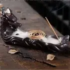 Lifelike Backflow Incense Holder Vertical Aromatherapy Stove Household