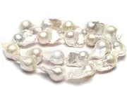 [Zotoone] Natural Freshwater Cultured Irregular Pearl Beads Baroque Pearl Beads for Jewelry Making Neckalce Craft DIY