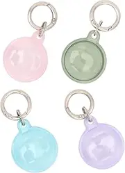 QUMIIRITY Cases Pet Protective Cover Accessory Air Tag Case for Dogs Cover Wire Sleek
