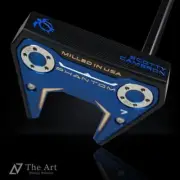 SCOTTY CAMERON 2024 Phantom 7 Hawaiian Honu M Art Black & Blue Plate Black Shaft