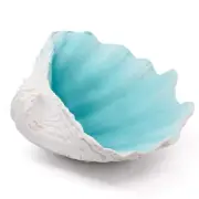 Extra Large Clam Shells Decorative Bowl-Turquoise Sea Shells Decorative Stora...