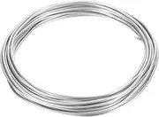 uxcell 1.5mm Bonsai Training Wire, 1 Roll Floral Wire Stems Anodized Aluminum Tree Wire 16.4 Feet Total for Gardening Branch Fixing, White