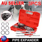 3 Tail Pipe Expander Tube Exhaust Muffler Spreader Dent Automotive Remover Tool