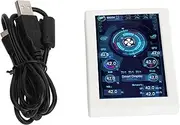 PC Temperature Display 360 Degree Rotatable AIDA64 Computer Monitor USB C Connection for Gaming