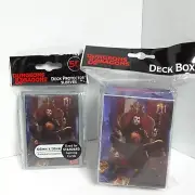 Dungeons & Dragons Ultra Pro Deck Protector Sleeves + Deck Box Count Strahd D&D