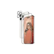 PanzerGlass 2-in-1 Mobile Screen & Camera Lens Protector For Apple iPhone 15 Pro