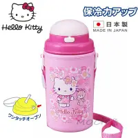 在飛比找Yahoo!奇摩拍賣優惠-日本製 HELLO KITTY 凱蒂貓  按壓式 彈跳吸管 