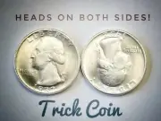 Two Sided Trick Coin - 1932 Quarter - Two Face - Double Headed Coin