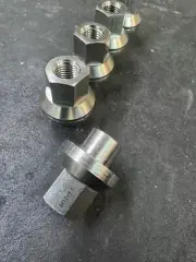 Belak Industries M12 X 1.5 titanium shank lug nuts mitsubishi, honda, dsm, gtr