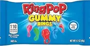 Ring Pop Gummies Rings - Individual 16 Packs Assorted Gummy Candy Flavors (1.7 Oz Bag) - Fun Candy for Birthdays and Celebrations