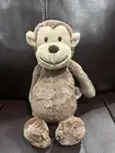 Jellycat I Am Original Bashful Monkey Medium 12" Plush Stuffed NWT Authentic ✅