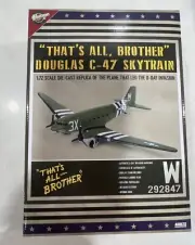 Vintage Fuel Diecast Douglas C-47 Skytrain 1:72 D- Day Invasion - FREE SHIPPING