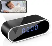 HopeGem Spy Hidden WiFi Clock Camera – WLAN Full HD 1080P/4K with APP Control Wireless Cameras – for Family Office Store Housekeeper Nanny Secret Safety Cam