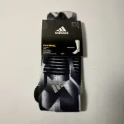 Adidas Football / Soccer Socks Mens Size Small 5-6 Tango Gra Cushioned Climacool
