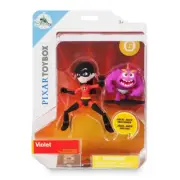 Disney Store Toy Box Action Figures - VIOLET & JACK-JACK 2 PK (The Incredibles)