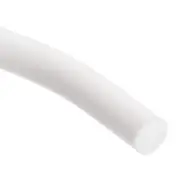 Silicone Foam Seal Strip, 9.5mm OD 4.5m 15ft Silicone Foam Weather Strip White
