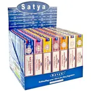 Satya Value Series Bulk Incense Box - 84 Packets