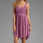 FREE PEOPLE Womens 'Cast Your Net' Lattice Back Empire Waist Dress Size XS RARE
