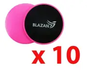 10 Core Sliders Gliding Discs Exercise Trainer Wholesale Clearance Bulk Lot NEW
