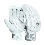 DSC Xlite LIMITED EDITION Cricket Batting Gloves | Color: White | Size: Youth RH