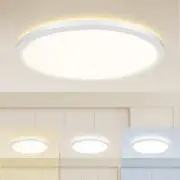 1PACK Flush Mount LED Ceiling Light Fixture White, 20Inch 35Watt, Dimmable &