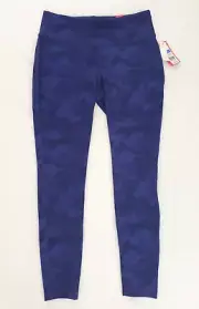 Zelos Purple Camo Leggings Size Plus 1X Compression Soft Comfort Gym Run Tight