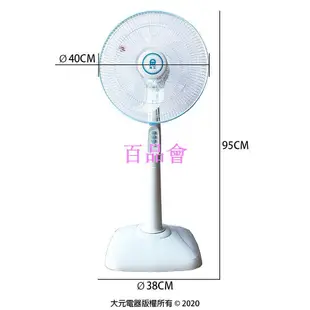 【百品會】 晶工牌 14吋 AC循環電風扇LC-1400(黑色、白色) 促銷價 全新  請詳閱商品描述