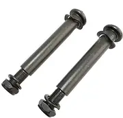 Elliptical Replacement Parts | Set of 2 Sturdy Black Bolts for Elliptical Machine | Fitness Trainer Accessories, Indoor Bike Hardware Set, Professional for Women Men