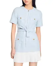 Sandro Short Tweed Dress