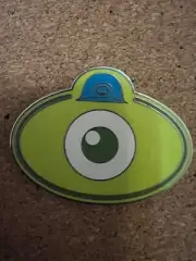 Disney Pin What's My Name Badge - Pixar Series - Mike Wazowski, Monsters Inc.