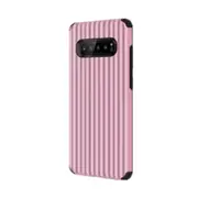 2 Pcs Travel Box Shape TPU + PC Protective Case for Galaxy S10 Plus (Pink)