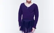 Capezio Women's Cross-Over Top Deep Purple Ballet Dance szL BNWT (19)