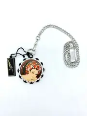Handsome Erte Art Deco Men's Pocket Watch "Rose Turban" - Model 1015