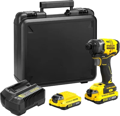 STANLEY V20 18V Brushless 3-Speed Impact Driver Set