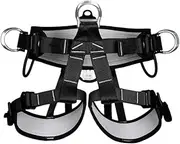 Tree Climbing Harness, Half Body Adjustable Safety Belt Climbing Straps, Protect Waist Strong Load-Bearing Straps, Support Belts for Caving Rock Climb, Rappelling