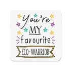 You're My Favourite Eco-Warrior Stars Fridge Magnet Best Awesome