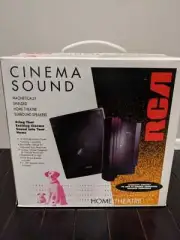 2 pk RCA Cinema Sound 70 Watt Home Theater Speakers Model SP5065S2 Vintage (NEW)