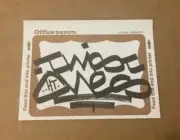 Barry Mcgee sticker new office depot sticker
