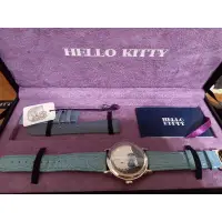 在飛比找蝦皮購物優惠-出清》正版 手錶 hello kitty機械腕錶 有保證書