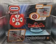 Little Tikes Kids My First Flyer Radio Controlled R/C Helicopter Drone Flyerz