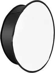 YN45-1 45cm/18in Round Softbox Diffuser Collapsible with Carrying Bag for YN300/YN300 II/ YN300 III/ YN300 IV LED Video Light BBZY
